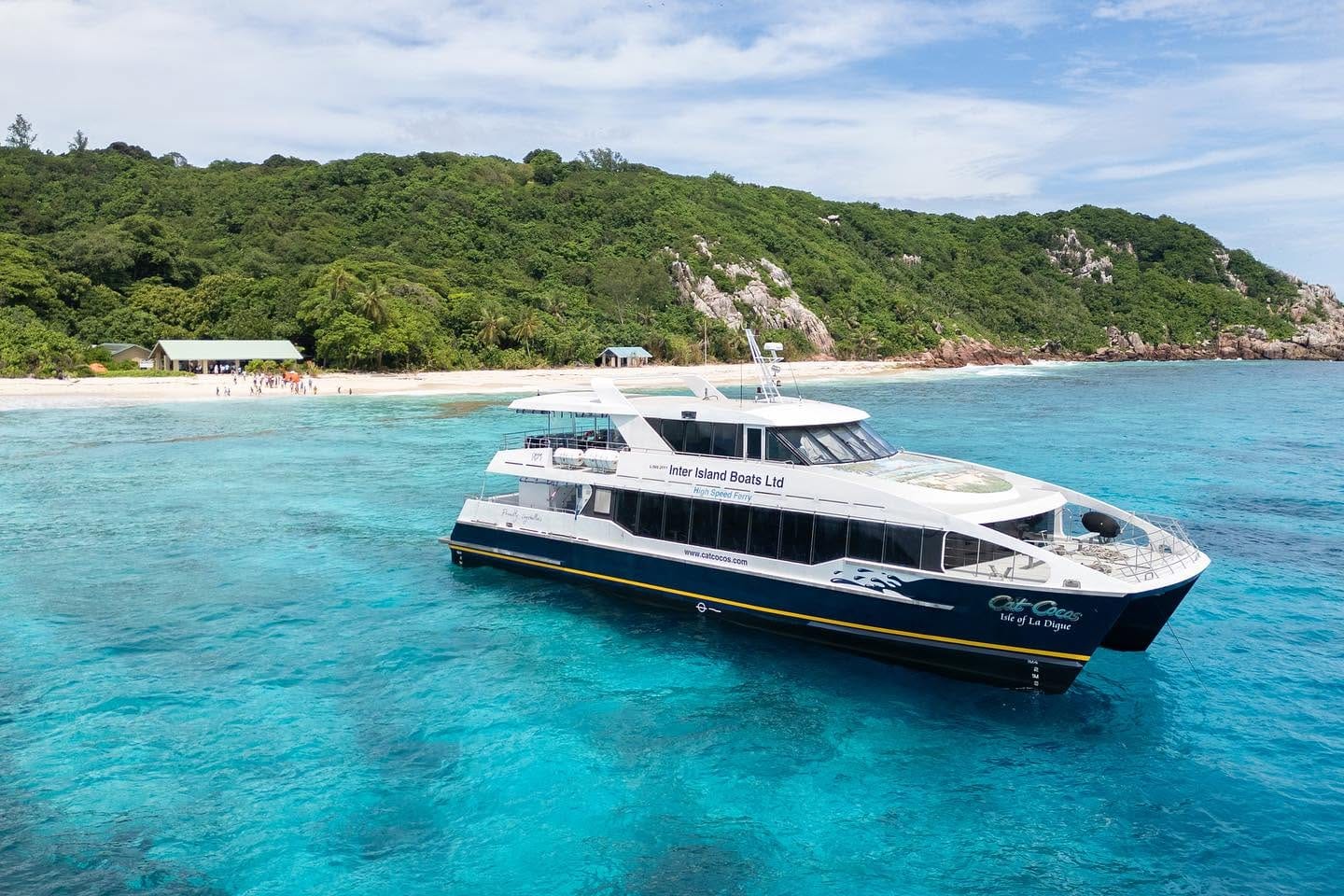 Catamarã Cat Cocos, ferry das Seicheles